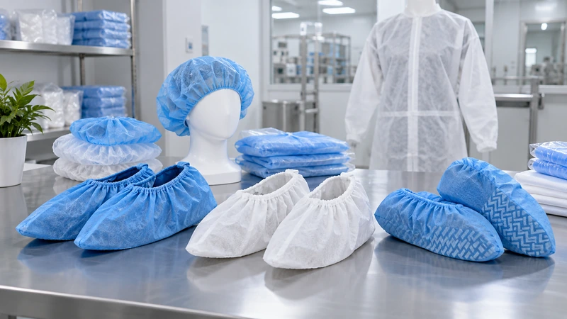01 entry protection range disposable shoe covers