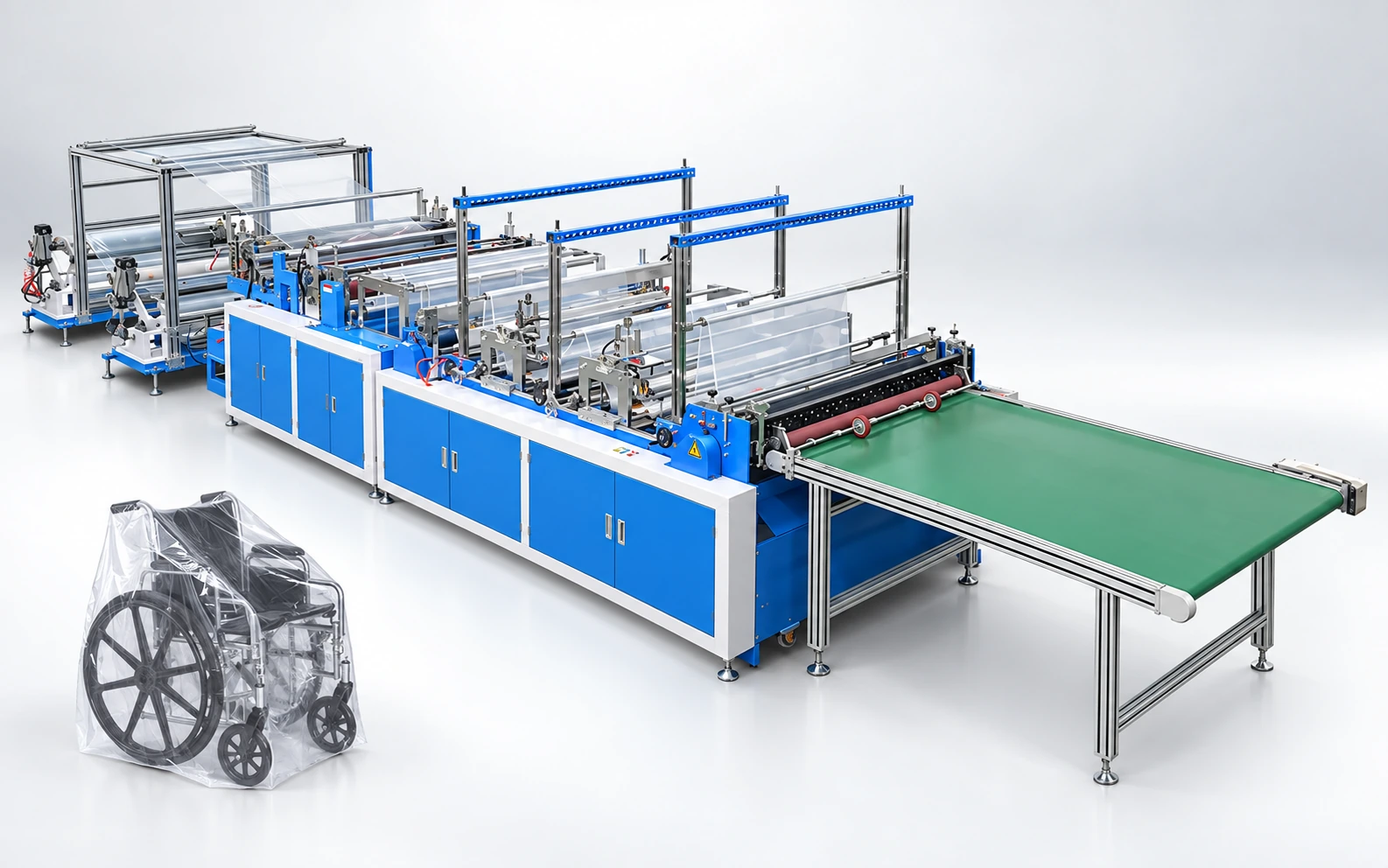 01 pe disposable product machine