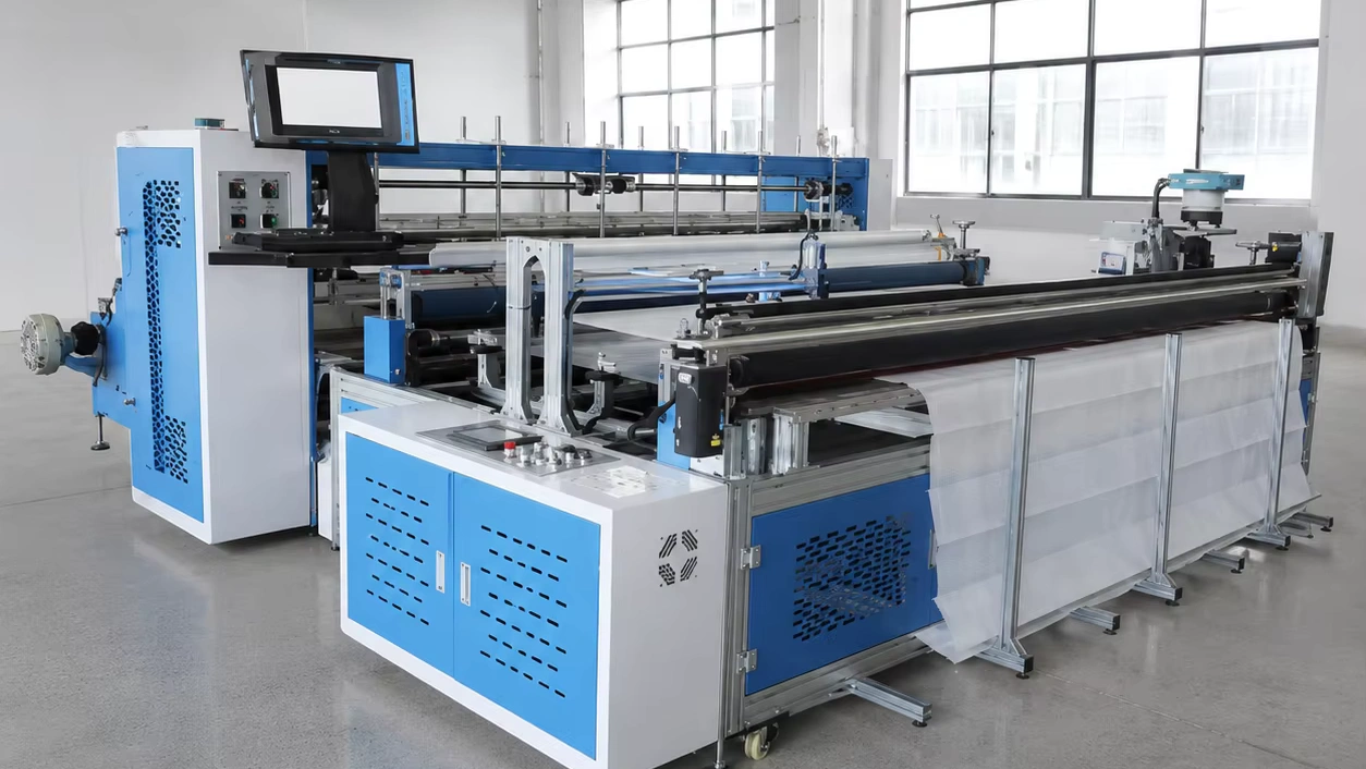 02 nonwoven disposable hospital privacy curtain production line