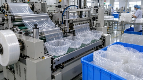 02 pe spa liner production line output