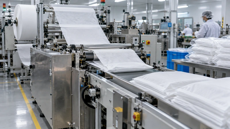 02 pillowcase production line output