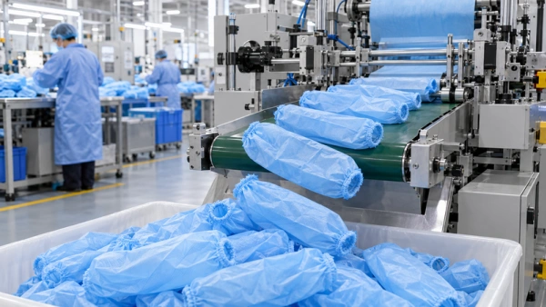 02 planned output sleeve cover production line