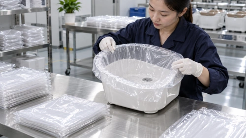 03 basin fit quality inspection pe spa liners