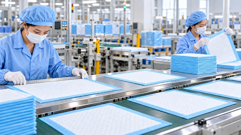 03 pet pad quality inspection repeatable output