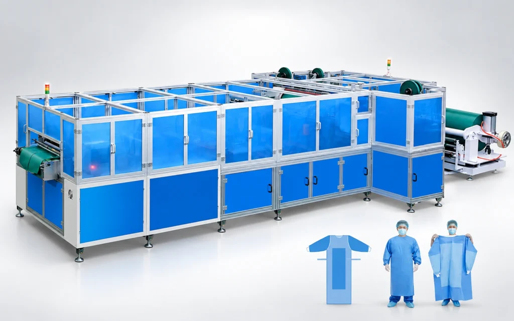 03 surgical gown making machine