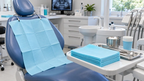 04 dental clinic supply disposable dental bibs