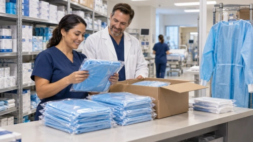 04 healthcare distributor disposable gowns