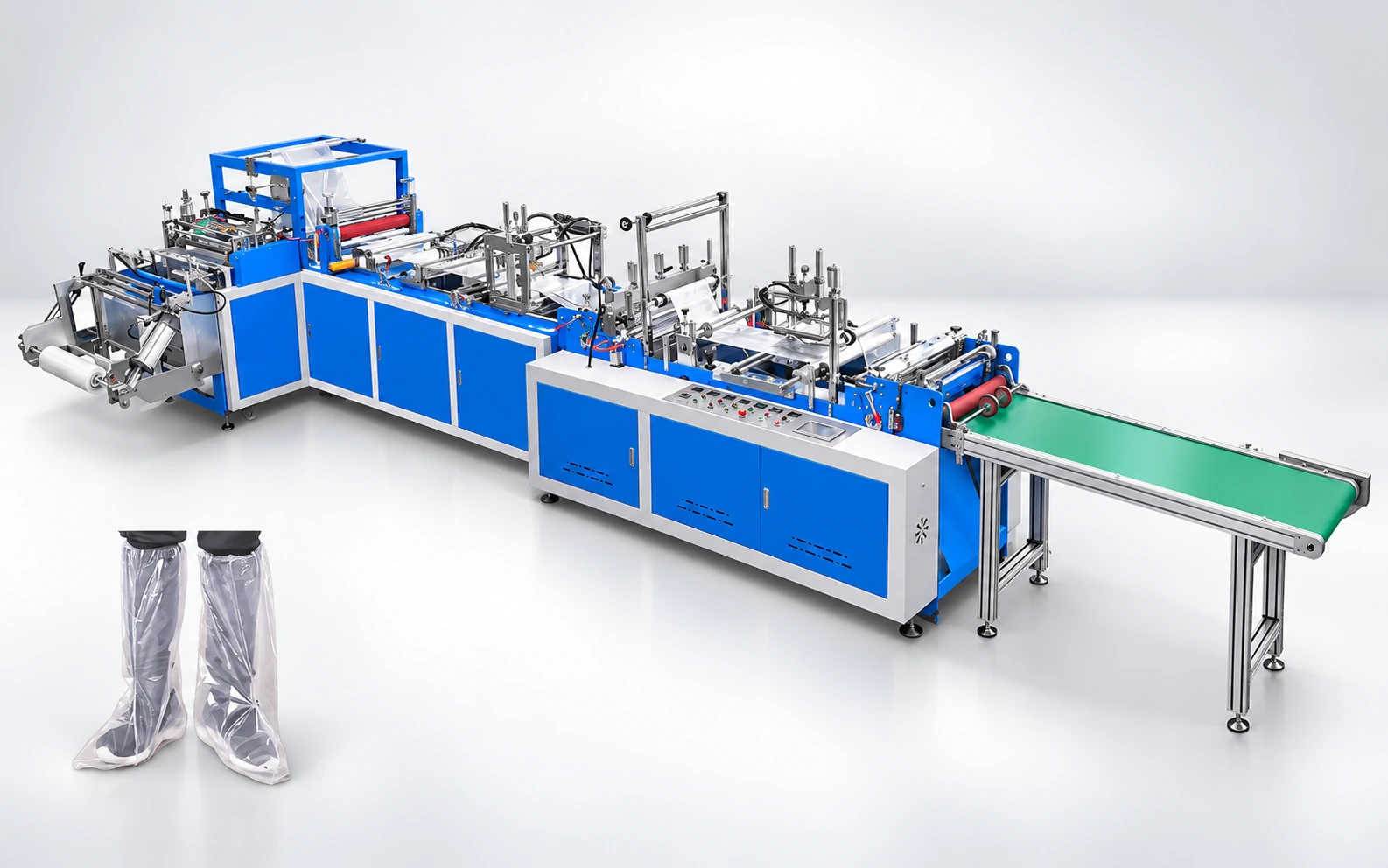 04 shoe cover making machine