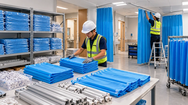05 care site contractor hospital privacy curtain supply