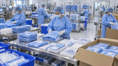 05 procedure pack production disposable gowns