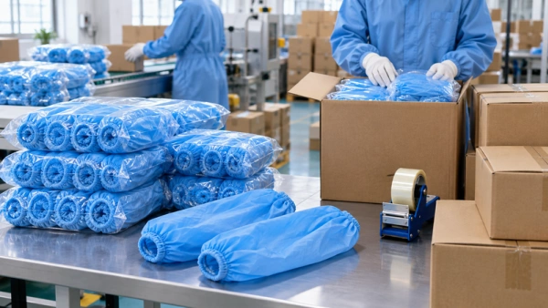06 bulk order packing sleeve cover production
