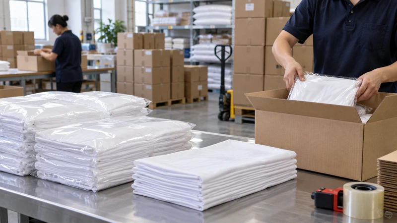 06 pillowcase packing and bedding fulfillment