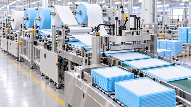 24 02 scale multi layer pet pad output production line