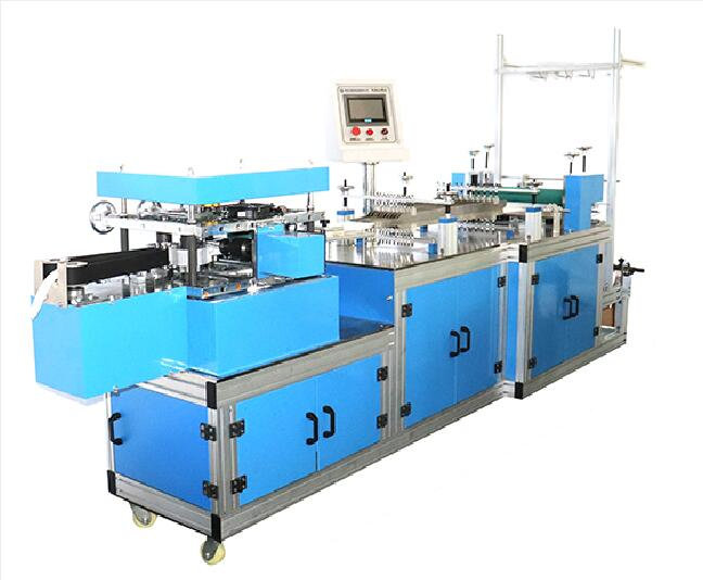 bouffant cap machine fully automatic disposable head cover nonwoven strip mop cap plastic pe shower cap disposable cap making machine.webp