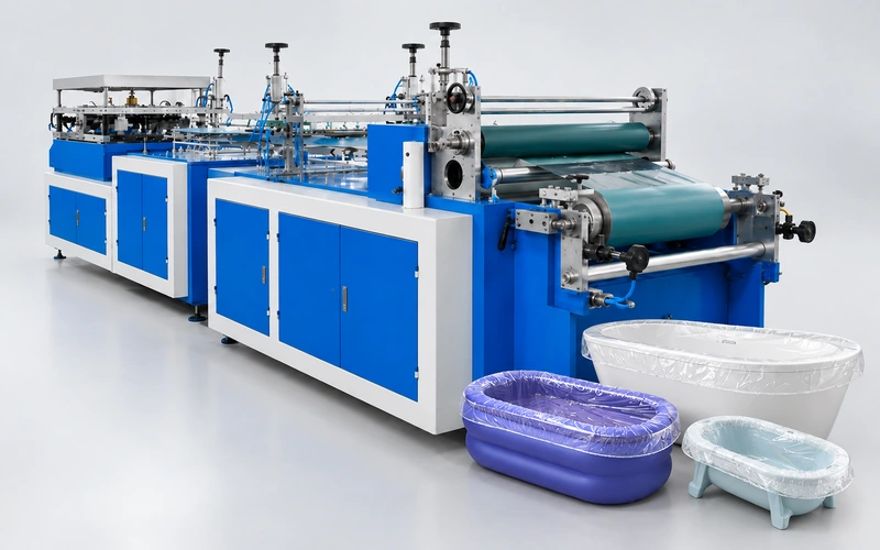 21 pe spa liner making machine