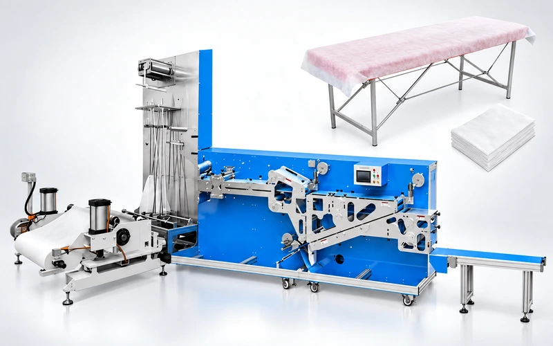 disposable bed sheet bed cover making machine 800x500