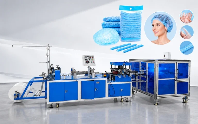 Disposable Protective Product Machines shower cap making machine 800x500